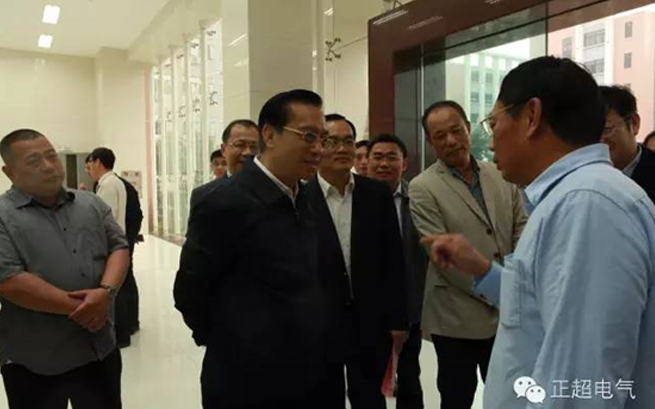 临沧市委书记陈良贤带队赴bv韦德电气调研